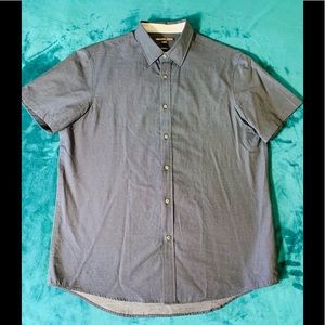 Michael Kors/ Short Sleeve Button Down Shirt